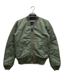 Schott×JEANASIS別注（ショット）の古着「MA-1ジャケット」｜カーキ