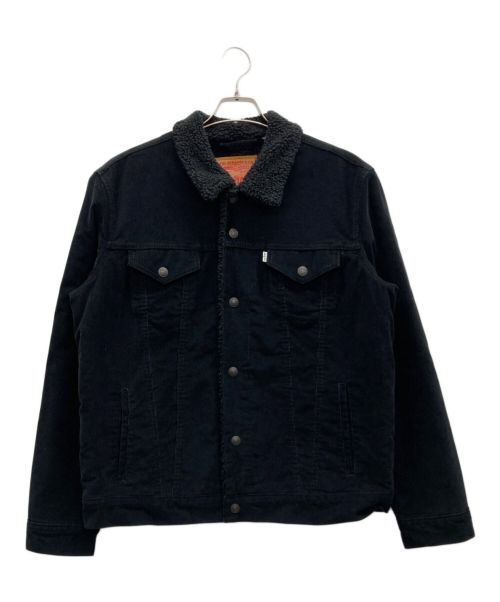 LEVI'S（リーバイス）LEVI'S (リーバイス) ボアトラッカージャケット ブラック サイズ:Lの古着・服飾アイテム