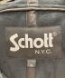 Schott (ショット) ボア切替コート ブラック サイズ:XL：12000円