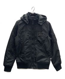 ALPHA INDUSTRIES（アルファインダストリーズ）の古着「フライトジャケット」｜ブラック