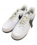 NIKEナイキ）の古着「Air Force 1 Low '07 (エアフォース1 ロー '07)」｜ホワイト/オビシディアン-ファー-ファン