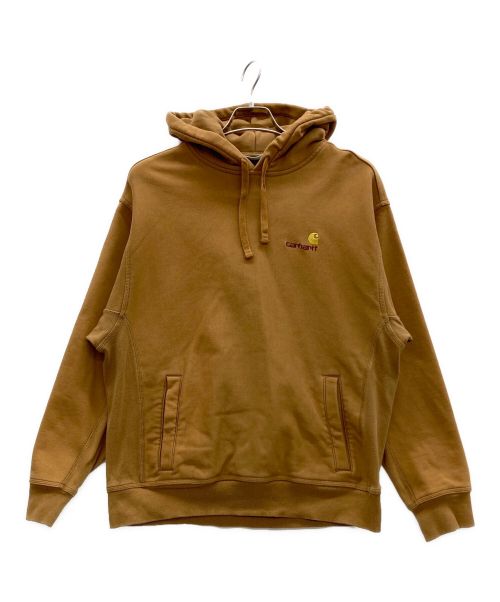 CarHartt（カーハート）CarHartt (カーハート) パーカー ブラウン サイズ:Lの古着・服飾アイテム