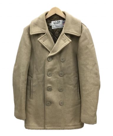 中古・古着通販】Schott (ショット) Pコート ベージュ サイズ:36