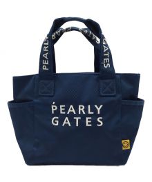 PEARLY GATES（パーリーゲイツ）の古着「ミニトートバッグ」｜ブルー