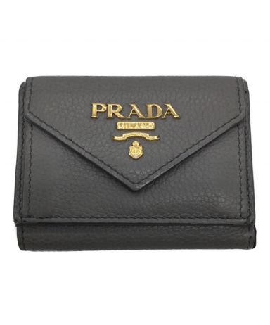 中古・古着通販】PRADA (プラダ) 3つ折り財布 サイズ:-｜ブランド 