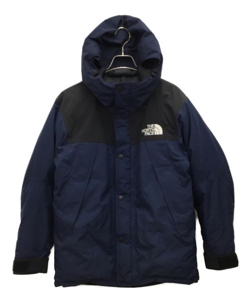 THE NORTH FACE（ザ ノース フェイス）THE NORTH FACE (ザ ノース フェイス) ダウンジャケット ネイビー×ブラック サイズ:Sの古着・服飾アイテム