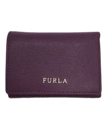 FURLA（フルラ）の古着「3つ折り財布」｜パープル