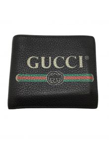 GUCCI（グッチ）の古着「2つ折り財布」｜ブラック