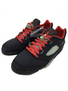 NIKE（ナイキ）の古着「CLOT × Nike Air Jordan 5 Low "Jade 5 Low"」｜ブラック