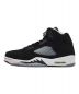 NIKE (ナイキ) AIR JORDAN 5 RETRO ブラック×ホワイト サイズ:28cm：17800円