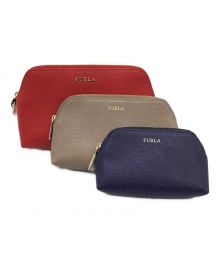 FURLA（フルラ）の古着「ポーチセット」｜レッド