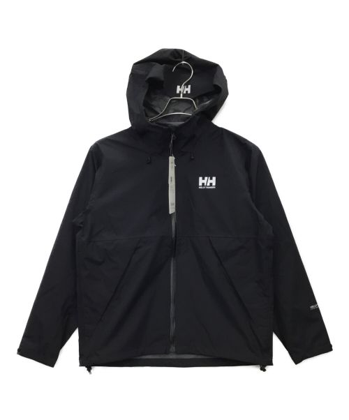 HELLY HANSEN（ヘリーハンセン）HELLY HANSEN (ヘリーハンセン) レインライトジャケット ブラック サイズ:M 未使用品の古着・服飾アイテム