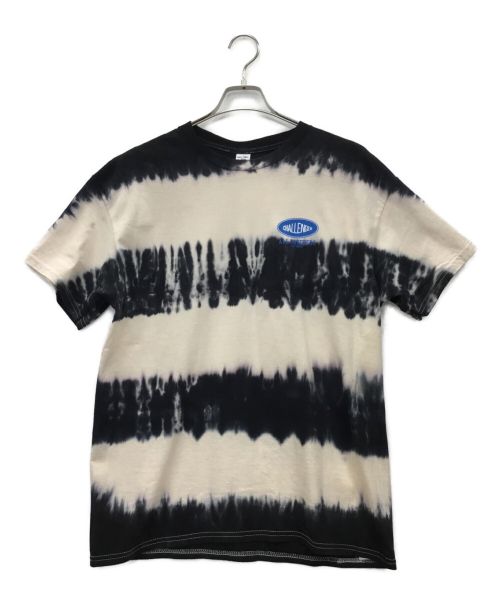 CHALLENGER（チャレンジャー）CHALLENGER (チャレンジャー) S/S TIE DYE BORDER TEE ピンク×ブラック サイズ:Lの古着・服飾アイテム