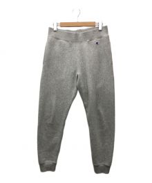 Champion REVERSE WEAVE（チャンピオン リバース ウィーブ）の古着「スウェットパンツ」｜ライトグレー