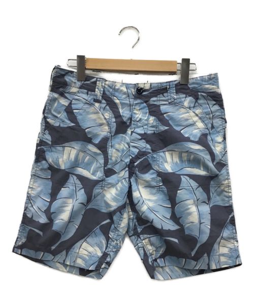 nanamica（ナナミカ）nanamica (ナナミカ) WIND PRINT SHORTS スカイブルー サイズ:W32の古着・服飾アイテム