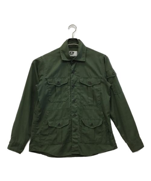 Engineered Garments（エンジニアド ガーメンツ）Engineered Garments (エンジニアド ガーメンツ) ミリタリーシャツ カーキ サイズ:Sの古着・服飾アイテム