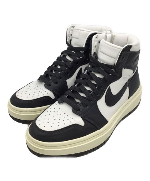 NIKE（ナイキ）NIKE (ナイキ)  WMNS AIR JORDAN 1 ELEVATE HIGH SUMMIT WHITE/DARK ASH-COCONUT MILK ホワイト×ブラック サイズ:25cmの古着・服飾アイテム