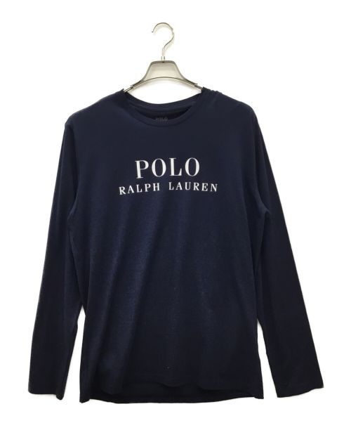 POLO RALPH LAUREN（ポロ・ラルフローレン）POLO RALPH LAUREN (ポロ・ラルフローレン) ロングスリーブ Tシャツ ネイビー サイズ:L 未使用品の古着・服飾アイテム