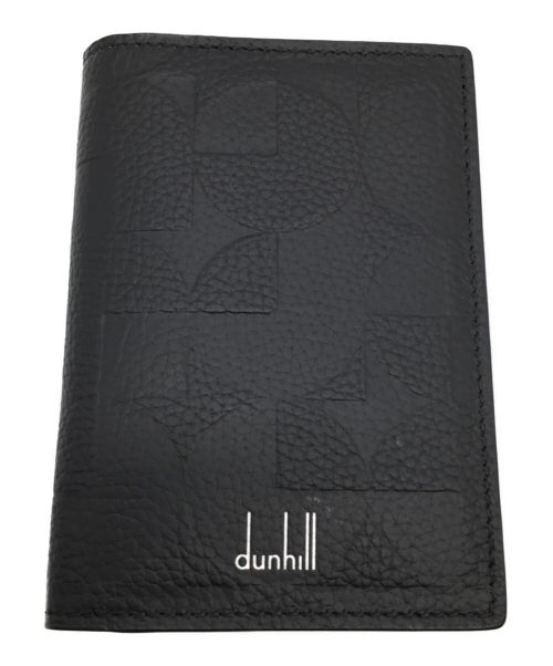 dunhill（ダンヒル）dunhill (ダンヒル) 名刺入れ ベルグレイヴ オプティカル ブラックの古着・服飾アイテム