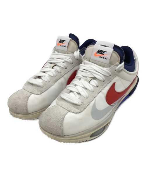 sacai × NIKE Zoom Cortez（サカイ × ナイキ ズーム コルテッツ）sacai × NIKE Zoom Cortez (サカイ × ナイキ ズーム コルテッツ) sacai × NIKE Zoom Cortez アイボリー サイズ:28cmの古着・服飾アイテム