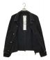 doublet (ダブレット) SILK DENIM BLOUSON ブラック サイズ:S：19800円