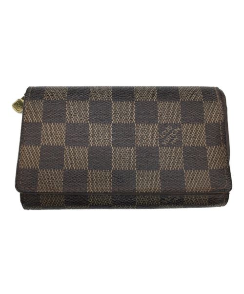 LOUIS VUITTON（ルイ ヴィトン）LOUIS VUITTON (ルイ ヴィトン) ポルトフォイユ・トレゾール エベヌの古着・服飾アイテム