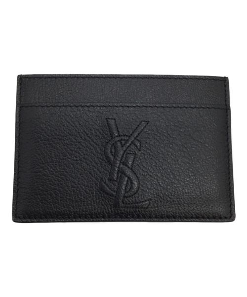 Yves Saint Laurent（イヴサンローラン）Yves Saint Laurent (イヴサンローラン) カードケース ブラック サイズ:-の古着・服飾アイテム