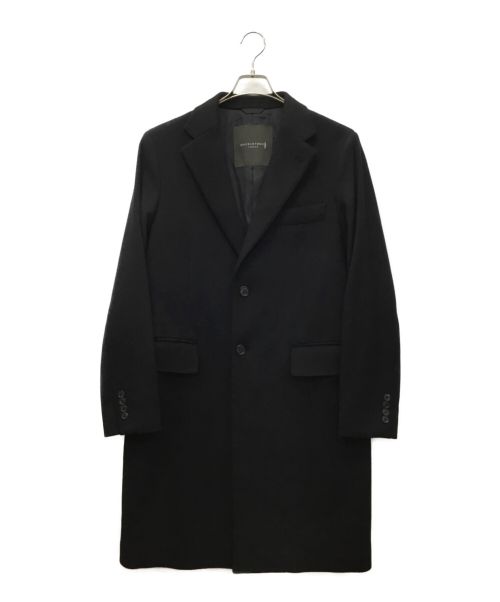 MACKINTOSH LONDON（マッキントッシュ ロンドン）MACKINTOSH LONDON (マッキントッシュ ロンドン) チェスターコート ブラック サイズ:40の古着・服飾アイテム