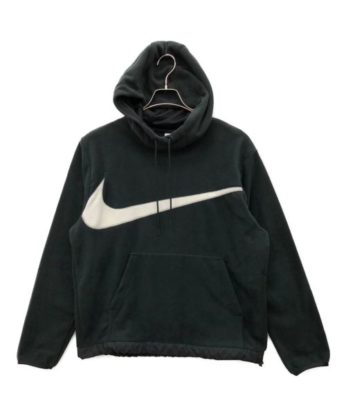 NIKE（ナイキ）NIKE (ナイキ) クラブ+ フリース WNTR プルオーバー L/S フーディ ブラック サイズ:L 未使用品の古着・服飾アイテム