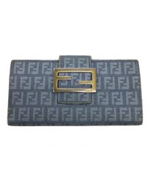 FENDI（フェンディ）の古着「長財布」｜スカイブルー