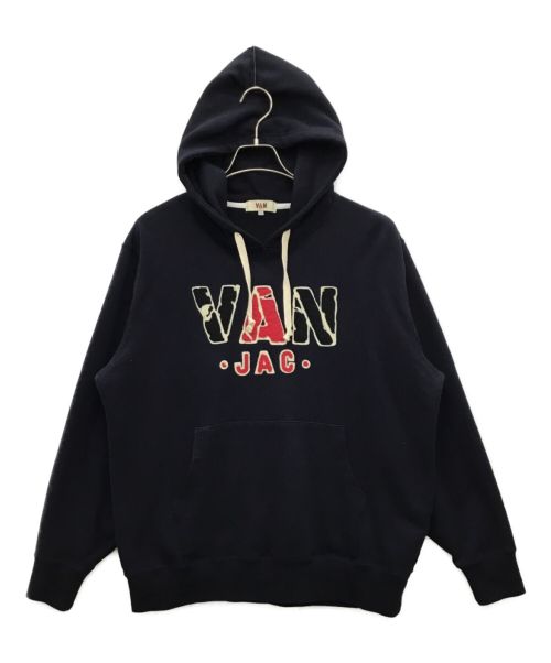 VAN（ヴァン）VAN (ヴァン) プルオーバーパーカー ネイビー サイズ:LLの古着・服飾アイテム