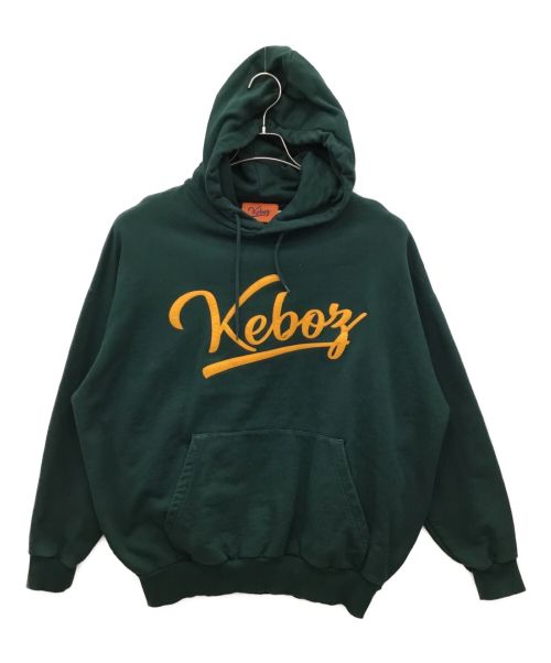 KEBOZ（ケボズ）KEBOZ (ケボズ) プルオーバーパーカー グリーン サイズ:Mの古着・服飾アイテム