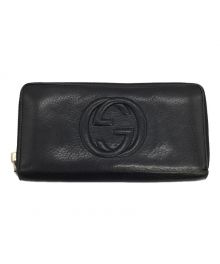 GUCCI（グッチ）の古着「長財布」｜ブラック