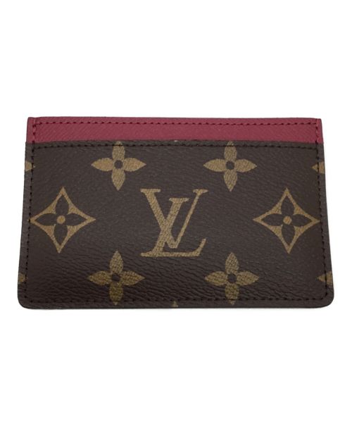 LOUIS VUITTON（ルイ ヴィトン）LOUIS VUITTON (ルイ ヴィトン) ポルト カルト・サーンプル フューシャの古着・服飾アイテム