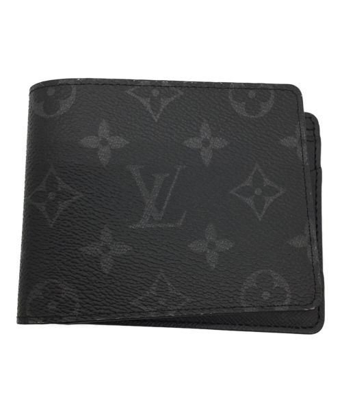 LOUIS VUITTON（ルイ ヴィトン）LOUIS VUITTON (ルイ ヴィトン) ポルトフォイユ･ミュルティプル モノグラム・エクリプスの古着・服飾アイテム