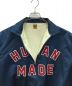 HUMAN MADE (ヒューマンメイド) ハーフジップスウェット ブルー サイズ:XL：12800円