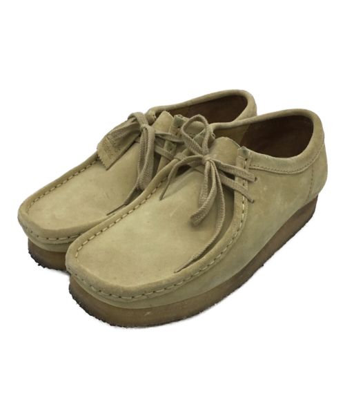 CLARKS（クラークス）CLARKS (クラークス) ワラビー ベージュ サイズ:25.5の古着・服飾アイテム