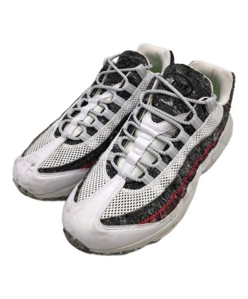 NIKE（ナイキ）NIKE (ナイキ) AIR MAX 95 ホワイト×グレー サイズ:26.5の古着・服飾アイテム