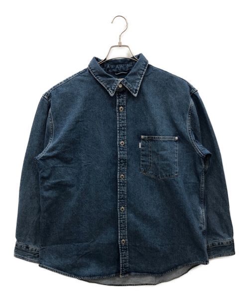 LEVI'S（リーバイス）LEVI'S (リーバイス) オーバーサイズデニムシャツ ブルー サイズ:M 未使用品の古着・服飾アイテム