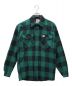 BIG BILL（ビッグ ビル）の古着「PREMIUM FLANNEL WORK SHIRT」｜グリーン