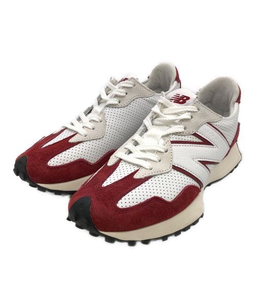 NEW BALANCE（ニューバランス）NEW BALANCE (ニューバランス) MS327PE ホワイト×レッド サイズ:26.5の古着・服飾アイテム