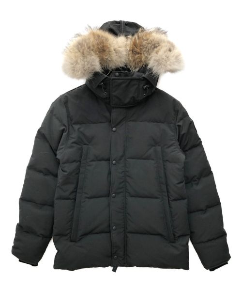 CANADA GOOSE（カナダグース）CANADA GOOSE (カナダグース) Wyndham Parka ブラック サイズ:Mの古着・服飾アイテム