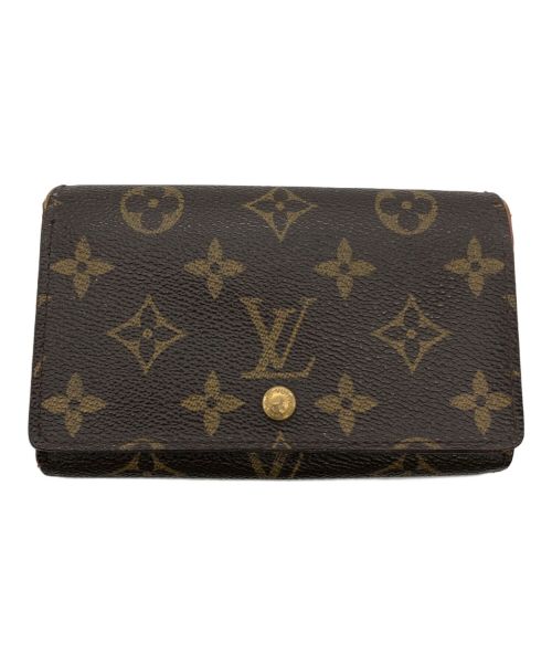 LOUIS VUITTON（ルイ ヴィトン）LOUIS VUITTON (ルイ ヴィトン) ポルトモネ・ビエ・トレゾール ブラウンの古着・服飾アイテム