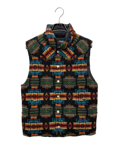 PENDLETON（ペンドルトン）PENDLETON (ペンドルトン) ダウンベスト マルチカラー サイズ:Sの古着・服飾アイテム