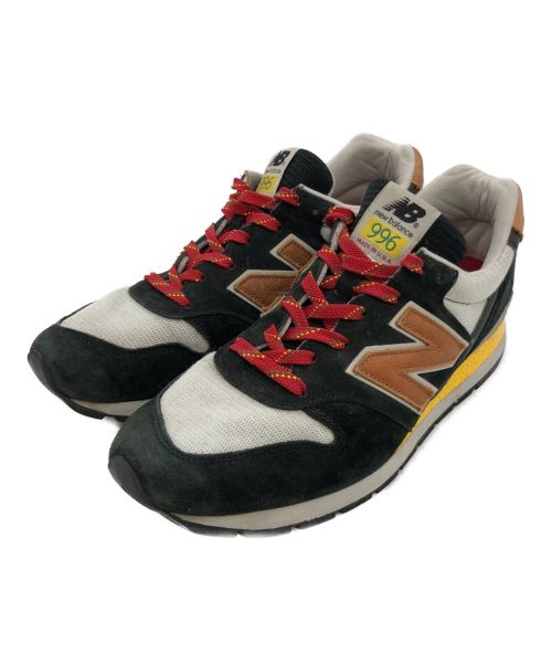 NEW BALANCE（ニューバランス）NEW BALANCE (ニューバランス) スニーカー ブラック×イエロー サイズ:26.5の古着・服飾アイテム