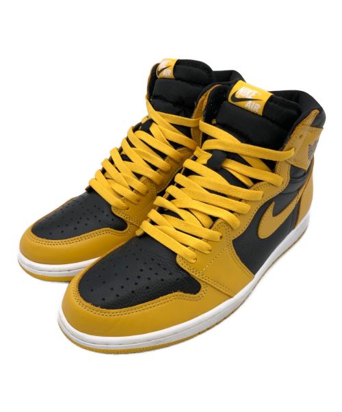 NIKE（ナイキ）NIKE (ナイキ) AIR JORDAN1 RETRO HIGH OG ブラック×イエロー サイズ:28.0の古着・服飾アイテム