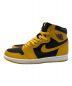 NIKE (ナイキ) AIR JORDAN1 RETRO HIGH OG ブラック×イエロー サイズ:28.0：11000円