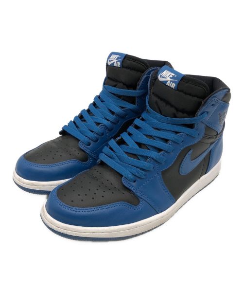 NIKE（ナイキ）NIKE (ナイキ) AIR JORDAN1 RETRO HIGH OG ブルー×ブラック サイズ:28.0の古着・服飾アイテム