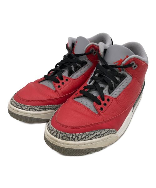 NIKE（ナイキ）NIKE (ナイキ) AIR JORDAN 3 RETRO SE レッド サイズ:29.0の古着・服飾アイテム