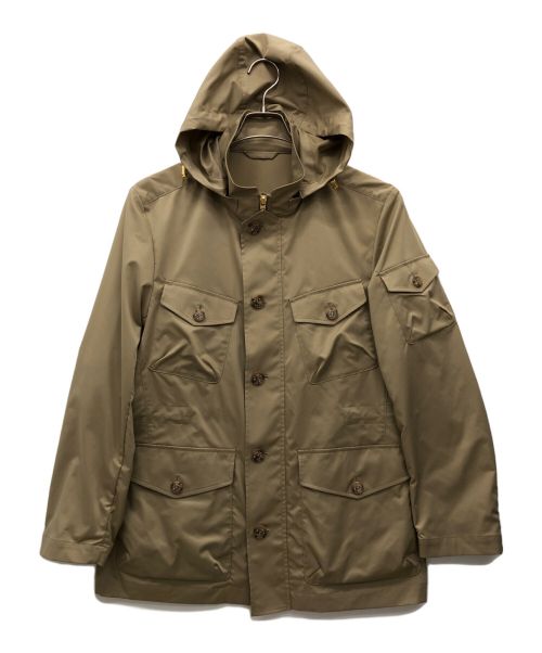 MACKINTOSH LONDON（マッキントッシュ ロンドン）MACKINTOSH LONDON (マッキントッシュ ロンドン) シンセティックストレッチツイルブルゾン ベージュ サイズ:40の古着・服飾アイテム